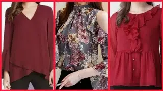 chiffon tops designs |chiffon shirt design #lifewithyasmin #chiffon #tops #shirts #design #designs