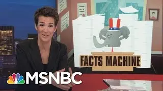 PPP Poll: President Donald Trump's Base Deluded By False Facts | Rachel Maddow | MSNBC