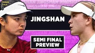 Eala vs Sun | WTA Jingshan 2025 Semifinal | Tennis Talk Preview & Prediction