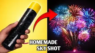 HOMEMADE SKYSHOT FIREWORK TESTING 💥 | Unexpected Result |🙏DONT TRY THIS HOME 🙏