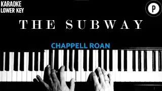 Chappell Roan - The Subway LOWER KEY Slowed Acoustic Piano Instrumental Cover MALE KEY
