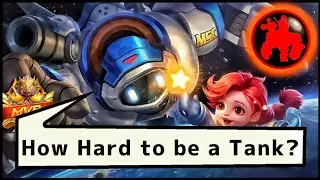 How Hard to be a Solo Rank Tank Player? Jawhead Gameplay