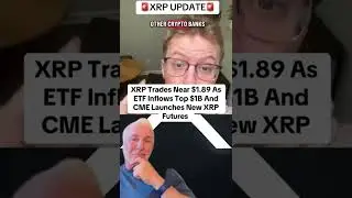 XRP Trades Near $1.89 As ETF Inflows Top $1B And CME Launches New XRP Futures