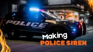 Realistic Police Siren Render | Maya, V-Ray & Nuke Workflow