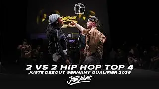 Simeon & Aishattu vs Albov & Chico | 2 VS 2 HIP HOP TOP 4 | Juste Debout Germany Qualifier 2026