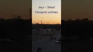 Jeju to Seoul Cheapest Airlines Ticket Price 2025 l #shorts #travel #southkorea