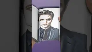Edward Cullen: A Timeless Love Story, Aging in a Flipbook  #drawing #flipbook5d