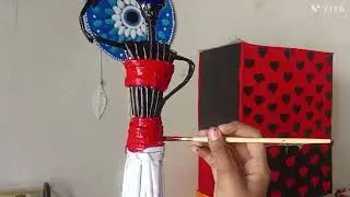 Colouring African doll 🎎