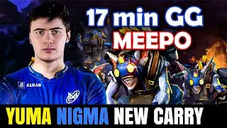 Nigma new carry Yuma 17 min GG as meepo