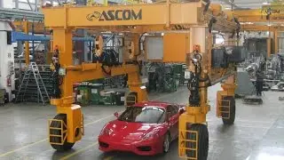 ASCOM 45 ton capacity Rubber Tired Gantry Crane model RTG45