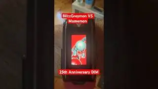 Digimon Vital Bracelet BE: 25th Anniversary DIM~ Blitzgreymon versus Mamemon Adventure Mode