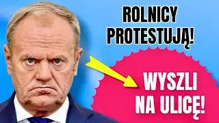 FARMERS PROTEST IN WARSAW! THE GOVERNMENT DECEIVED THEM!