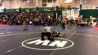 Sergio Sokoluk Round 2 NY state wrestling championship