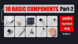10 Basic electronics components Part-2 | Name, Symbols and Uses in hindi