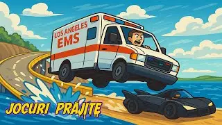 Ep24 🚑 AM ZBURAT CU AMBULANȚA ÎN MARE! 😅 CURSA MEA DIN GTA ONLINE! 🌊