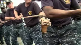 U.S.S. Constitution sails under her own power