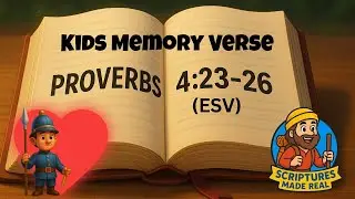 Proverbs 4:23-26 (ESV) Kids Memory Verse