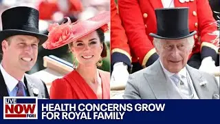 Royal Family in hospital: King Charles and Princess Kate Middleton health updates | LiveNOW from FOX