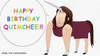 Happy Birthday Quimchee!