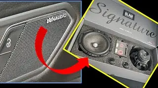 Tiguan Trocando Som Original Dynaudio por Falantes Blam by Razor