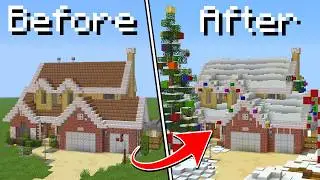 How to Make Any Minecraft House Festive!