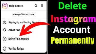 how to delete instagram account | Delete Instagram account | permanently Delete | @ishanllb