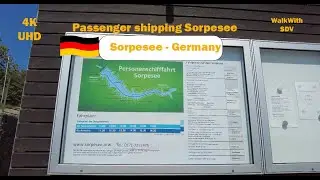 4K Passenger shipping Sorpesee - Germany 😍