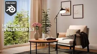 Interior Visualization Tutorial in Blender 5.1