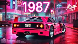1987 Miami Nights | Lofi Synthwave Journey in Neon Lights