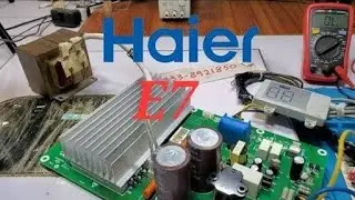 Haier DC  inverter AC   PCB Repair E7 Error
