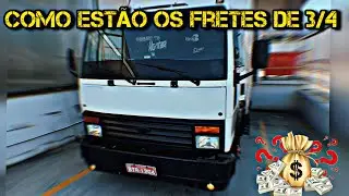 COMO ESTA O MERCADO PRA CAMINHAO 3/4 🤨 MUITO DIFERENTE DE FIORINO?