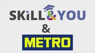 Obtenez la carte METRO apprenti, avec Skill and You !