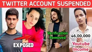 Kangana Ranaut twitter account suspended, Bhuvan bam verification removed, Wrestle chatter Income