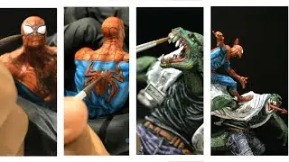 Fazendo  Spider-man x The Lizard - Impressão 3D 