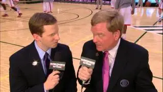 CBS on the Alaska Airlines Center