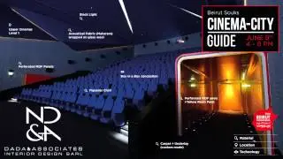 Beirut Cinemacity Guide for Beirut Design Week 2014