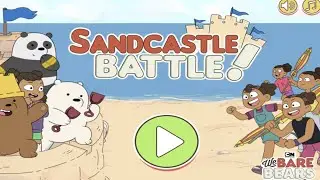We Bare Bears: Sandcastle Battle - THE END [Cartoon Network Games]