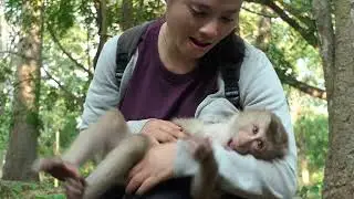 Mom KT feeding and grooming Franka peacefully no one annoying him at this time