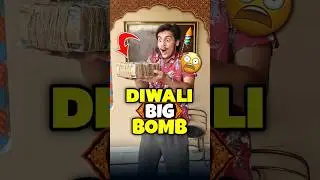 Diwali Big Bomb 💀🤯 | Mini Vlog #shorts #minivlog #ashortaday #vlog #tranding #cats #cat