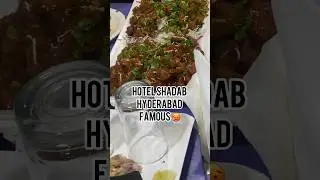 Dostulu tho Shadab 🥘 #review #hotel #hyderabad #telugu #2024 #shadab #briyani #charminar #friends