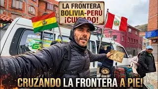 CRUZO la FRONTERA de BOLIVIA 🇧🇴 con PER&Uacute; 🇵🇪 y PASAN COSAS 