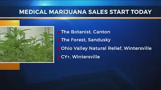 First dispensaries in Ohio ready to sell medical marijuana Wednesday