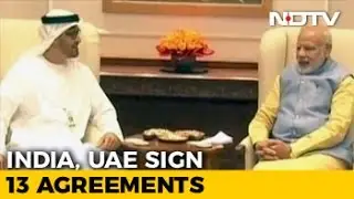 India, UAE Ink Pacts In Key Areas Like Defence, Security