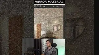 Reflecting reality! 🌐 Create realistic mirror materials in 3ds Max with this tutorial. #3dsmax