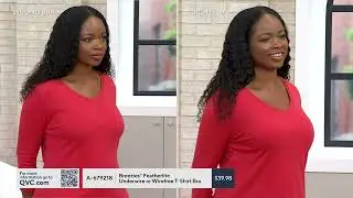 Breezies Featherlite Underwire or Wirefree T-Shirt Bra on QVC