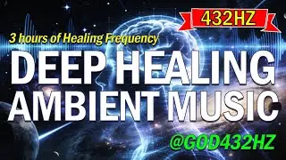 432Hz Deep Healing Music 🌿 3hours of Ambient Music for Relaxation, Yoga & Meditation | Stress Relief