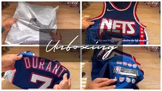 Brooklyn Nets Kevin Durant NBA Authentic Jersey Nike Dri-Fit ADV￼ 75th Anniversary City Edition