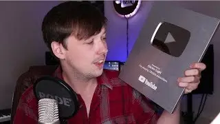 YouTube Sent Me The New Silver Play Button!