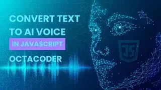 Convert Text to AI Generated Voice with JavaScript | SpeechSynthesis Web API