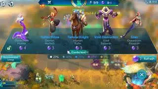 Chess Rush Combo Hunter + Elf Sword Dancer Galak